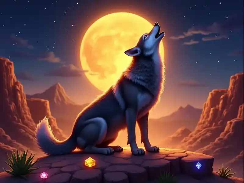 Wolf Gold pokie artwork at Bizzo Casino